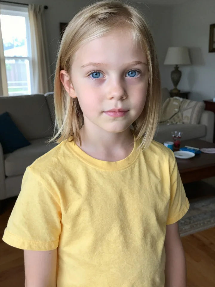 Foto von Clara im gelben T-Shirt
